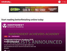 Tablet Screenshot of betterretailing.com